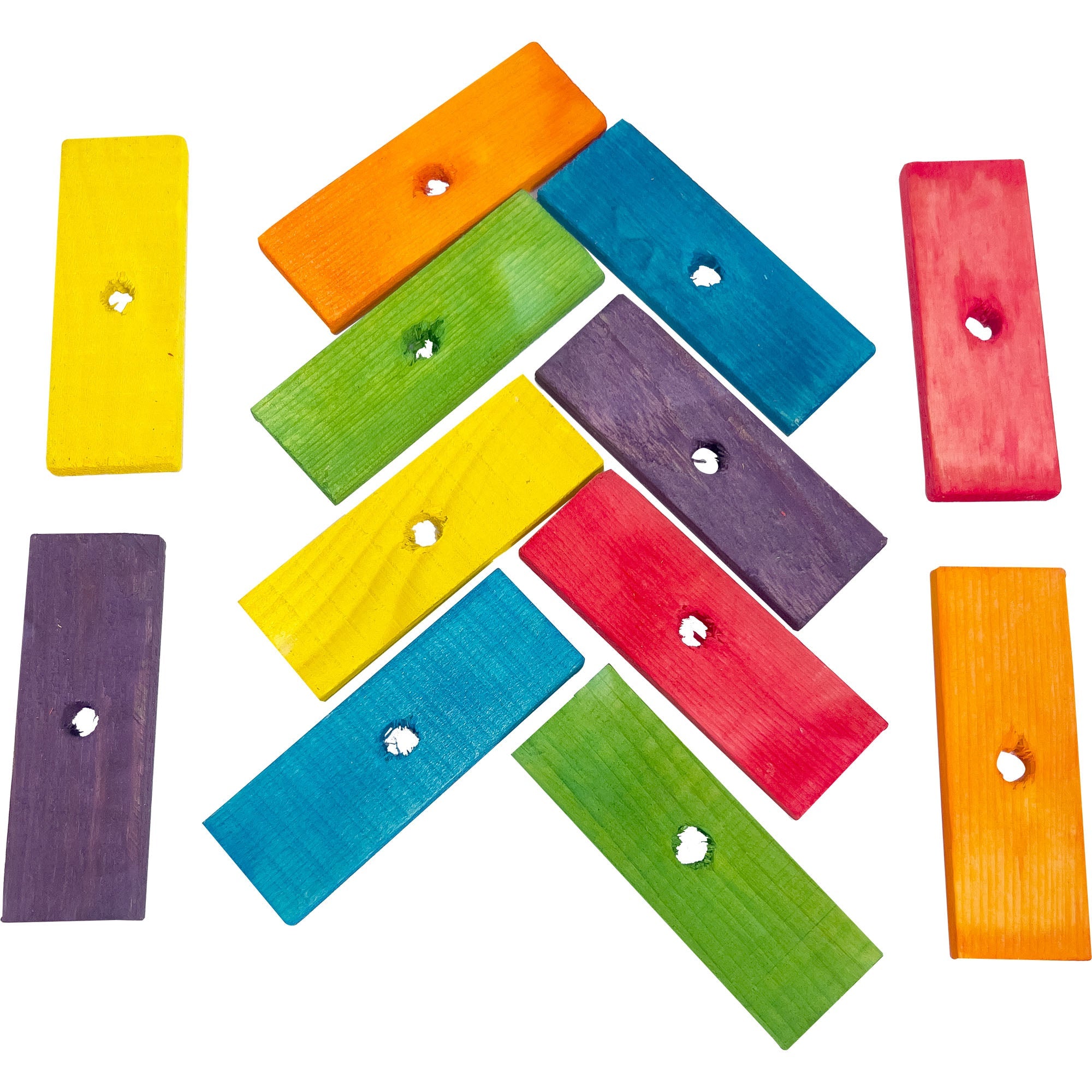 2162 Rectangular Rainbow Chew Slats