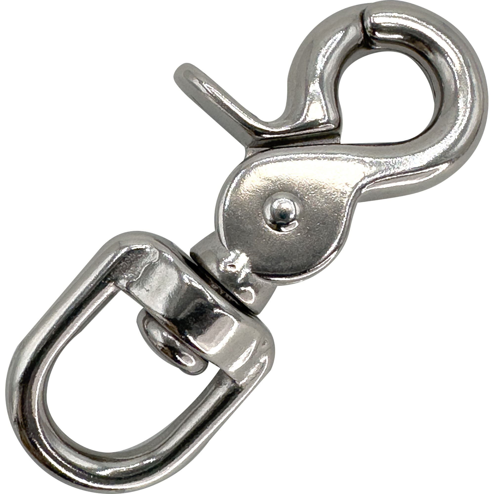 7025 Round Ring Cage Lock 1 Inch Stainless Steel