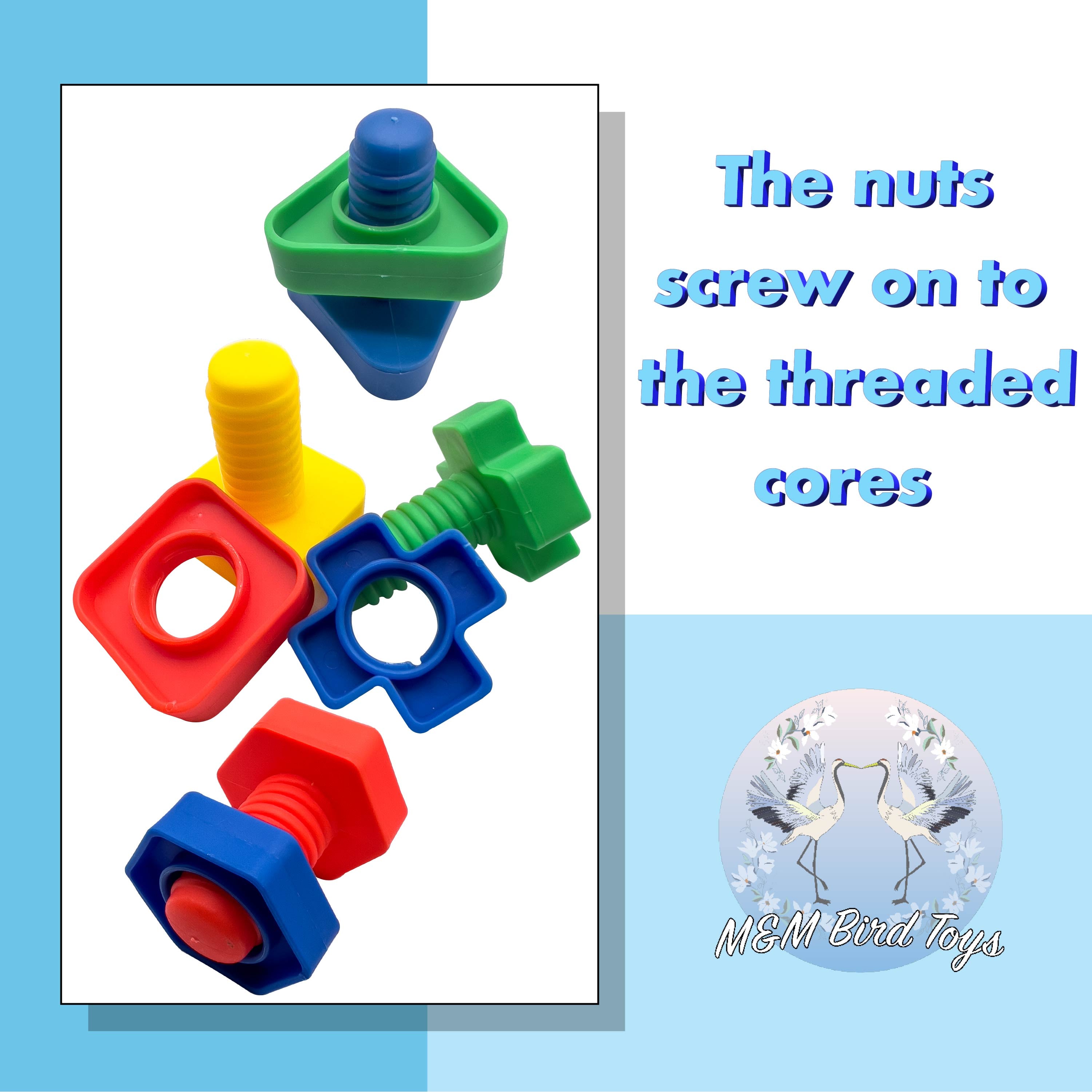 1002 Jumbo Bird Bolts - Pk4, Pk8, or Pk12